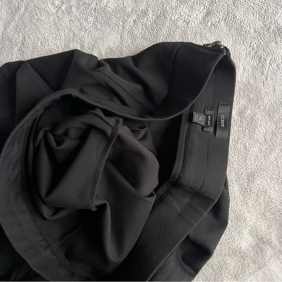 J. Crew Any Day Eco Ponte Knit Pull-On Pixie Pant Black XL - Picture 11 of 15